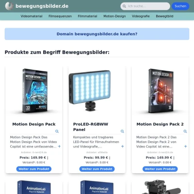 Screenshot bewegungsbilder.de