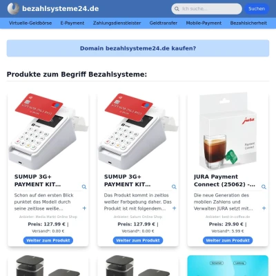 Screenshot bezahlsysteme24.de