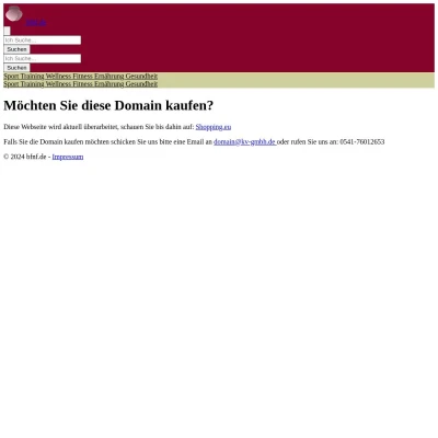 Screenshot bfnf.de