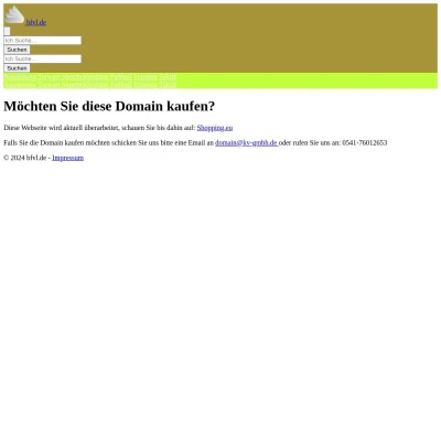 Screenshot bfvl.de