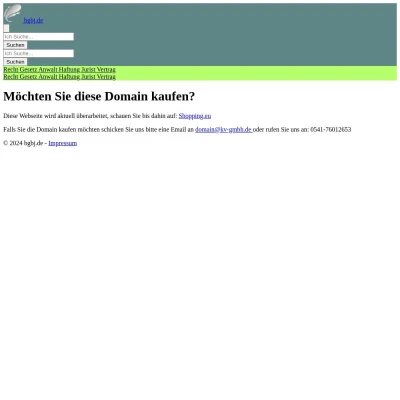 Screenshot bgbj.de