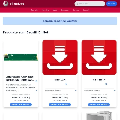 Screenshot bi-net.de