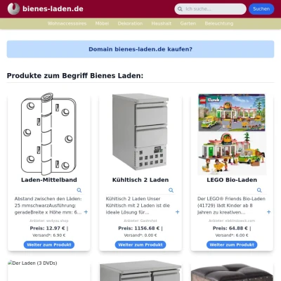 Screenshot bienes-laden.de