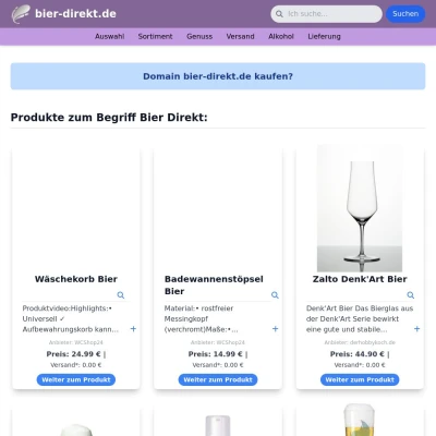 Screenshot bier-direkt.de