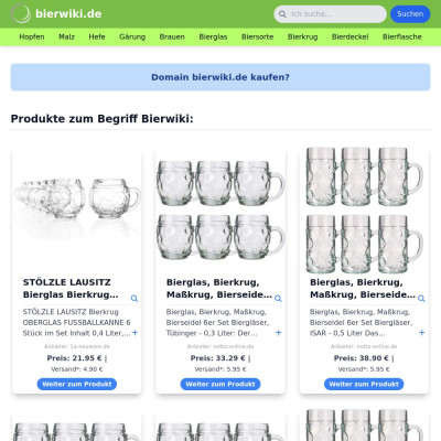 Screenshot bierwiki.de