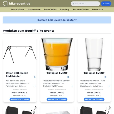 Screenshot bike-event.de