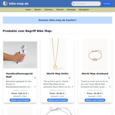Screenshot bike-map.de