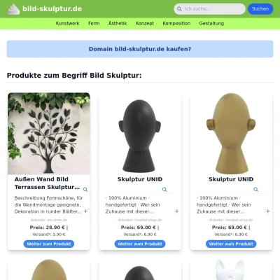 Screenshot bild-skulptur.de