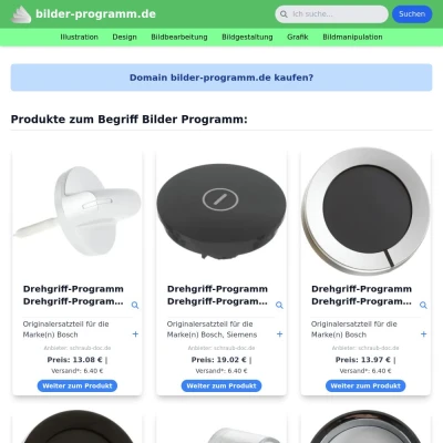 Screenshot bilder-programm.de