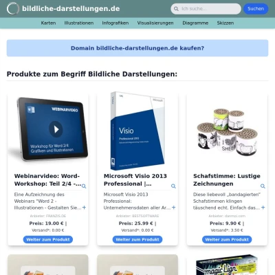 Screenshot bildliche-darstellungen.de