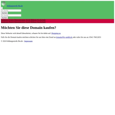 Screenshot bildungsstreik-ffm.de