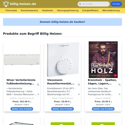 Screenshot billig-heizen.de