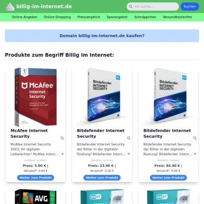 Screenshot billig-im-internet.de