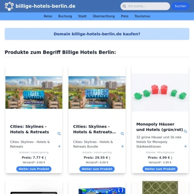 Screenshot billige-hotels-berlin.de