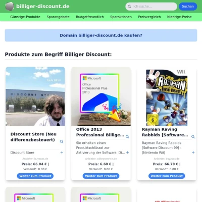 Screenshot billiger-discount.de