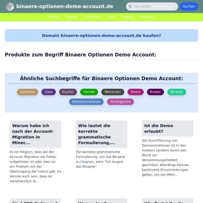 Screenshot binaere-optionen-demo-account.de