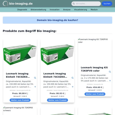 Screenshot bio-imaging.de