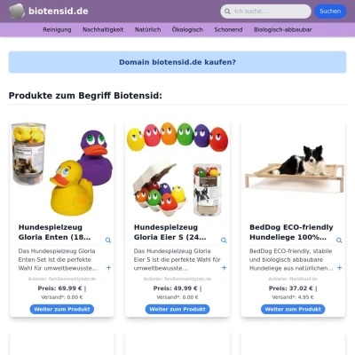 Screenshot biotensid.de