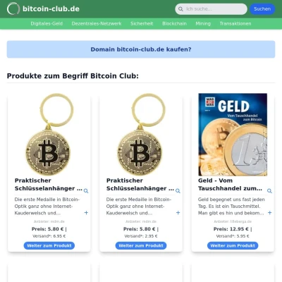 Screenshot bitcoin-club.de