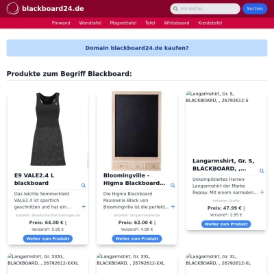 Screenshot blackboard24.de