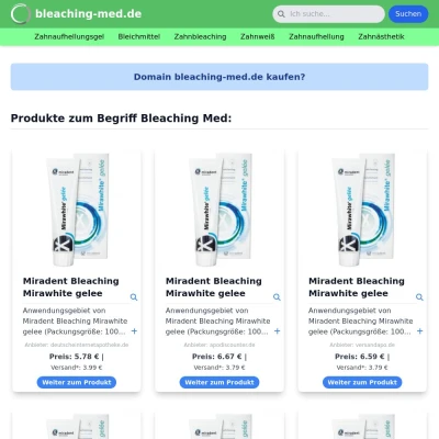 Screenshot bleaching-med.de