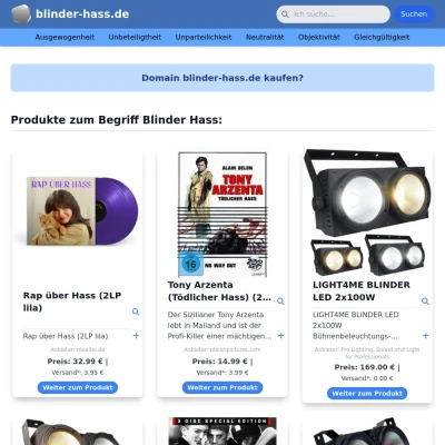 Screenshot blinder-hass.de