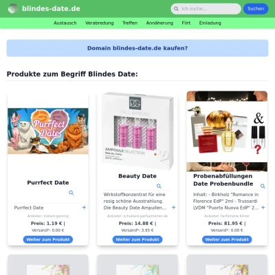 Screenshot blindes-date.de