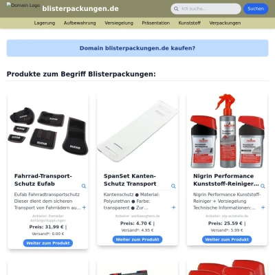 Screenshot blisterpackungen.de