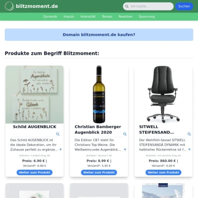 Screenshot blitzmoment.de