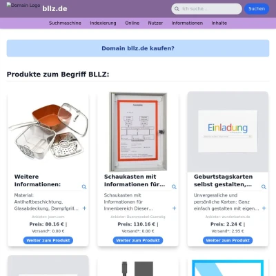 Screenshot bllz.de