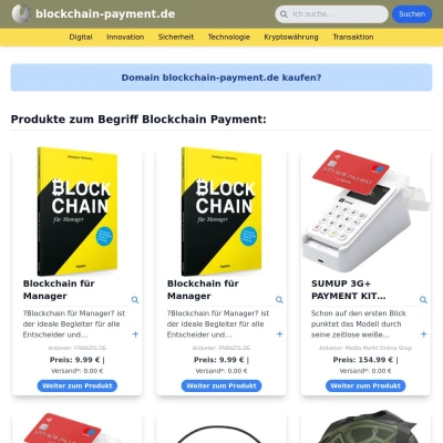 Screenshot blockchain-payment.de