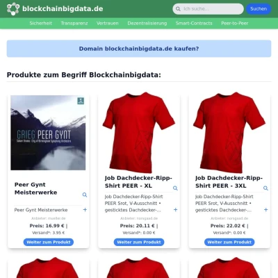 Screenshot blockchainbigdata.de