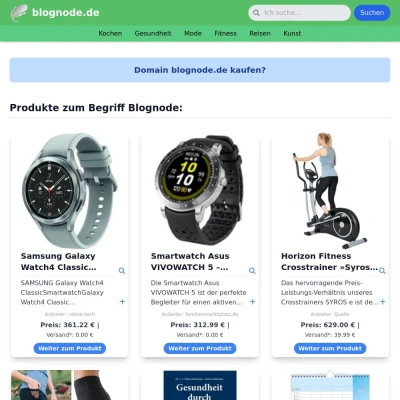Screenshot blognode.de