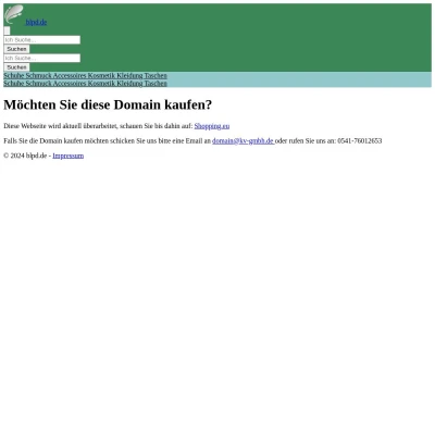 Screenshot blpd.de