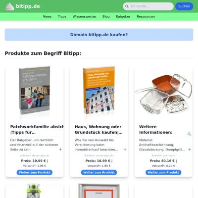 Screenshot bltipp.de