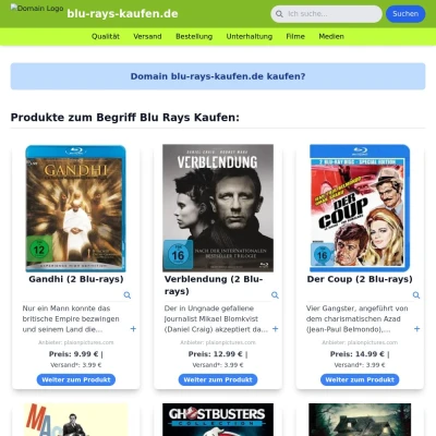 Screenshot blu-rays-kaufen.de