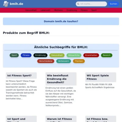 Screenshot bmlh.de