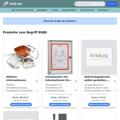 Screenshot bnjb.de