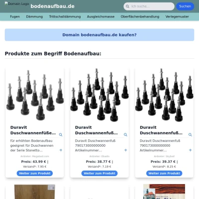 Screenshot bodenaufbau.de