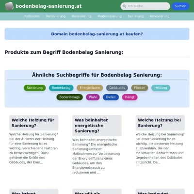 Screenshot bodenbelag-sanierung.at