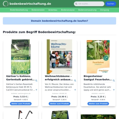 Screenshot bodenbewirtschaftung.de