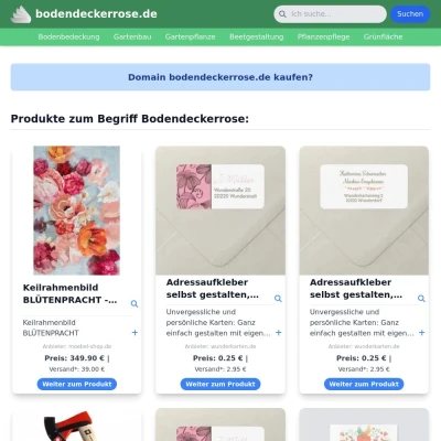 Screenshot bodendeckerrose.de