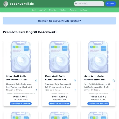 Screenshot bodenventil.de