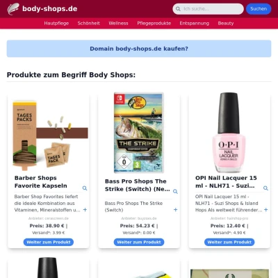 Screenshot body-shops.de