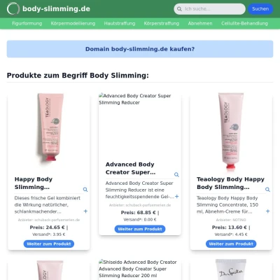 Screenshot body-slimming.de