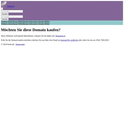 Screenshot boele.de