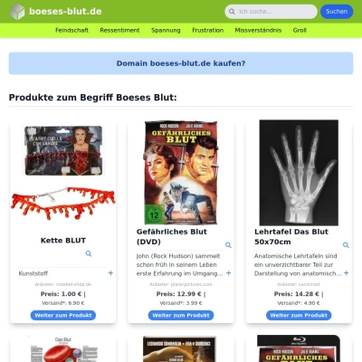 Screenshot boeses-blut.de