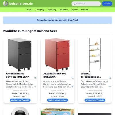 Screenshot bolsena-see.de