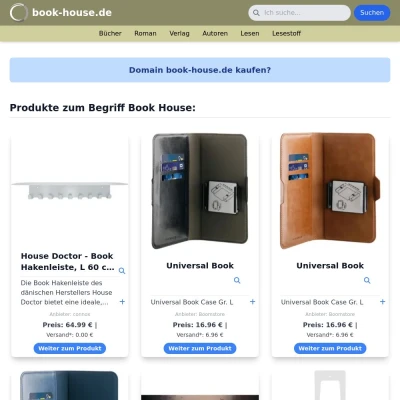 Screenshot book-house.de