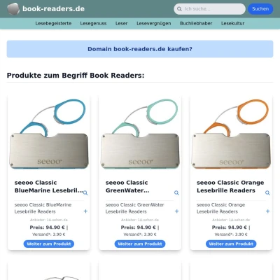 Screenshot book-readers.de